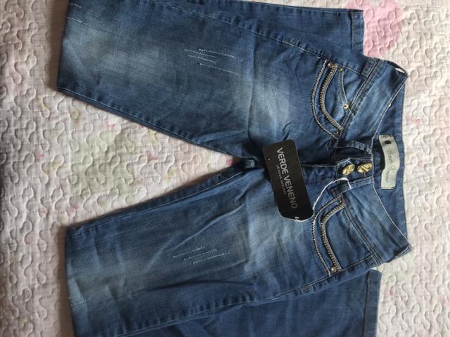Calça jeans nova Doce Veneno tamanho 36