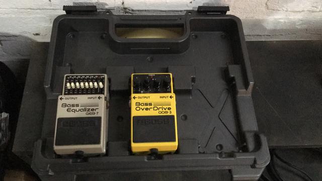 Pedais Boss para baixo Overdrive e Equalizer pedalboard bcb30 - Foto 6