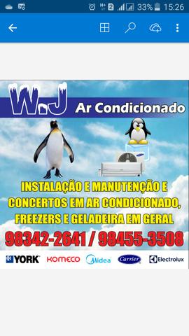 Todos os reparos em refrigeração .