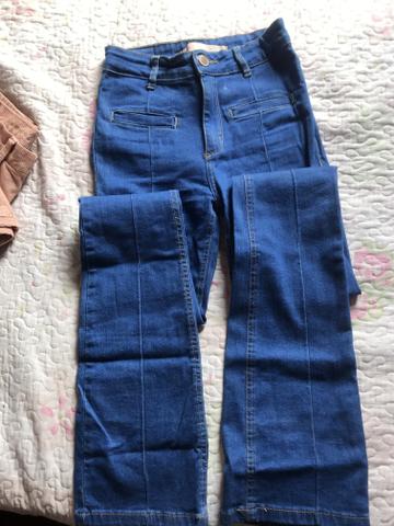 Calça Jeans Boca de Sino