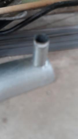 Calha galvanizada