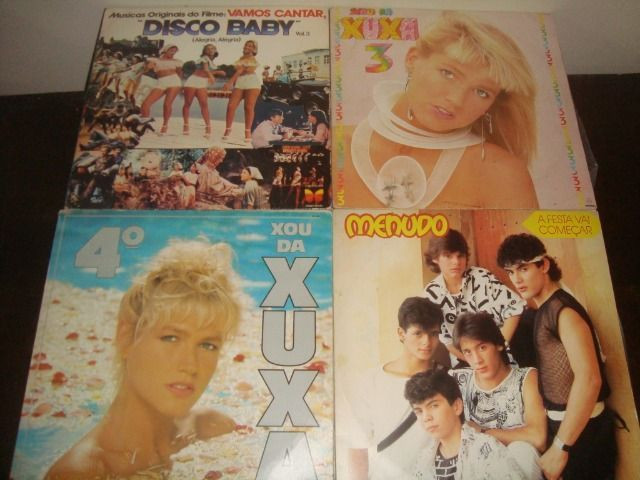 Infantil, Lote com 10 Lps, Xuxa, Gugu, A Patotinha, Disco Baby, Menudo, Dominó - Foto 2