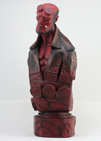 Estátua busto Hellboy  - Foto 3