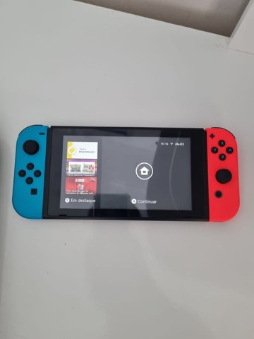Nintendo switch praticamente novo
