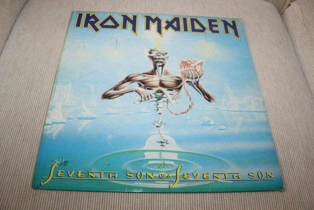 Lp do Iron Maiden - Seventh Son Of A Seventh Son 