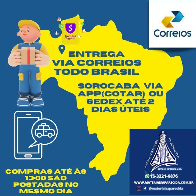 Puxador Alca Chapa Sao Raphel Zincado 11cm PAR- novo - Foto 3