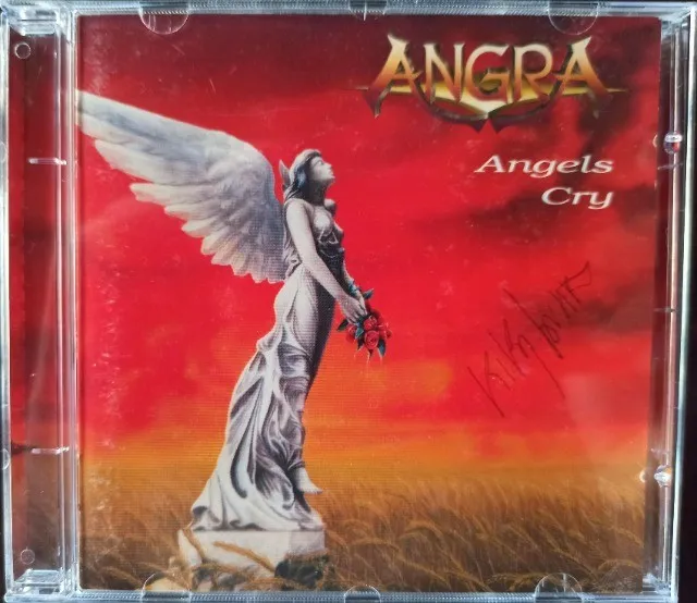 CD Angra - Angels Cry (Autografado pelo Kiko Loureiro - 3 faixas bônus)