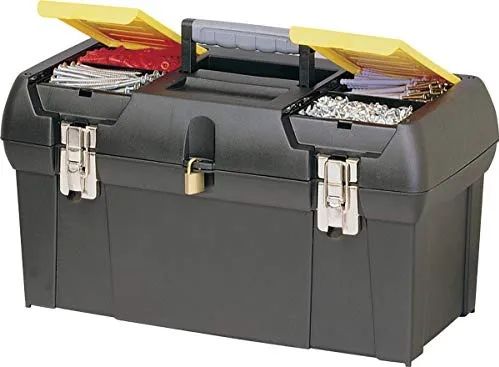 Caixa Maleta de Ferramentas PVC 19" Reforçada Com Fecho Metálico Stanley - Foto 2