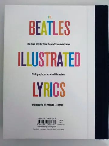 The Beatles: The Illustrated Lyrics: 1963-1970 - Letras ilustradas