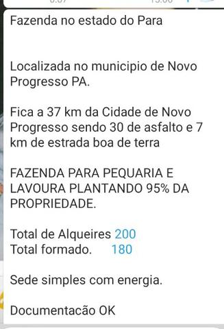 Vendo Fazenda em Novo Prigresso/PA - Foto 2
