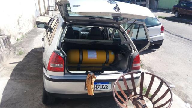 Gol ciyt g3 8v 2004 completo com gnv - Foto 5