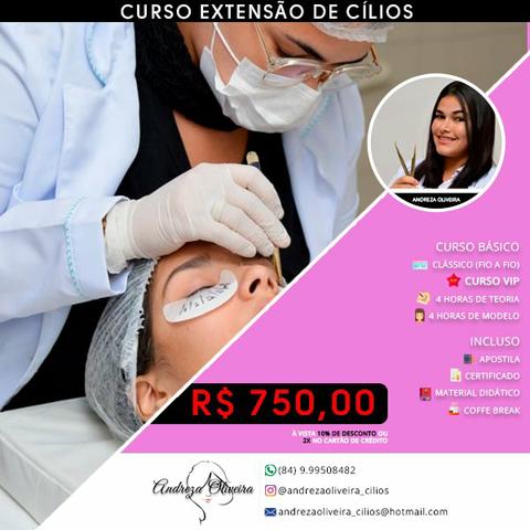 Curso Cílios fio a fio