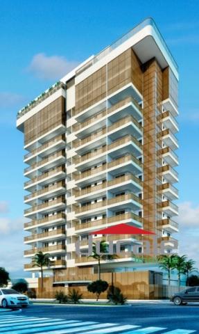 Edifício Adress. Apartamento com 2 quartos, suíte, varanda na Praia do Canto