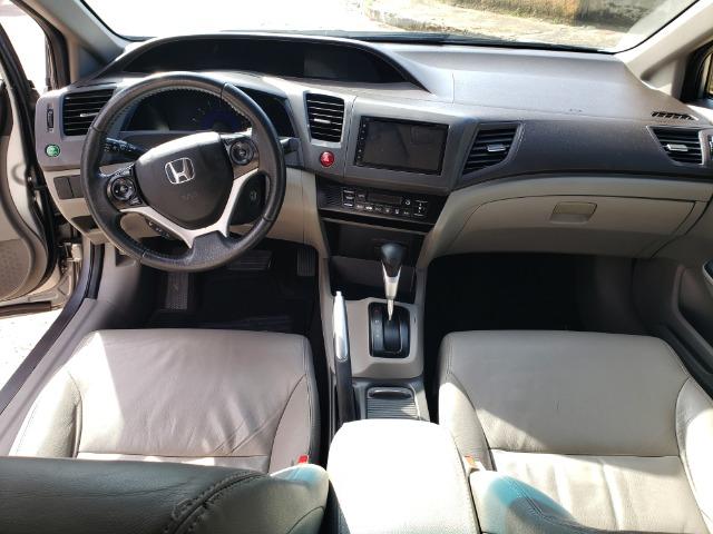 Honda Civic 2014 2.0 LXR Automatico Excelente Carro - Foto 8