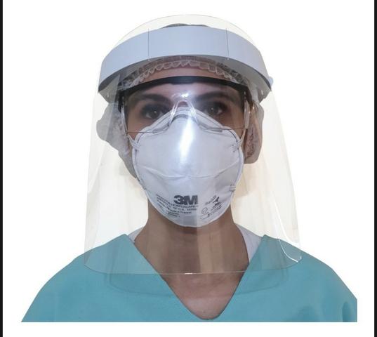 Máscara de proteção facial shield - Foto 6