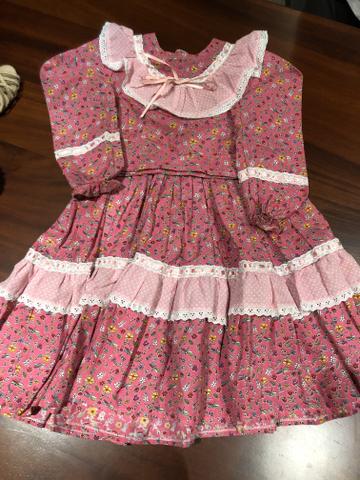Vestido de festa junina tamanho 6 - Foto 2