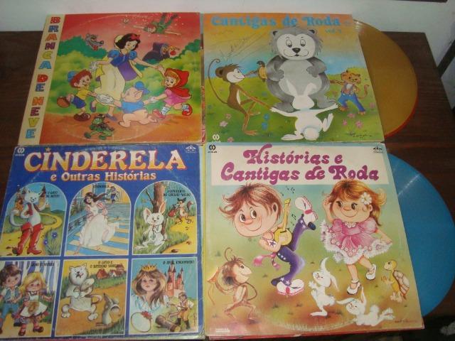 Infantil, Lote com 40 Lps vinil, Historinhas. - Foto 6