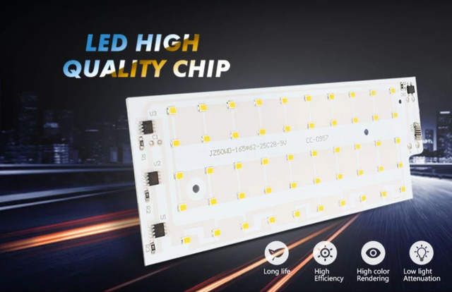 Luminária placa LED 50watts Branco frio 220voltz SMD2835 alto brilho,lumens,top - Foto 2