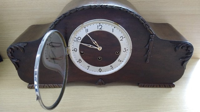 Relógio antigo carrilhão Junghans, Gustav Becker, Duas Setas, Reguladora - Foto 6