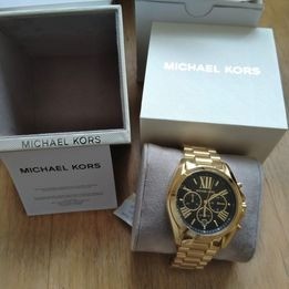 Relógio Michael Kors Mk5739 Dourado Fundo Preto - Foto 2