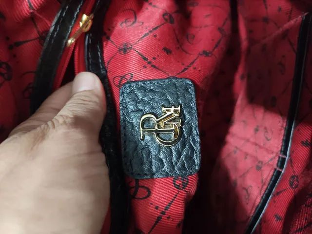 Bolsa de Couro Carmim - Foto 4