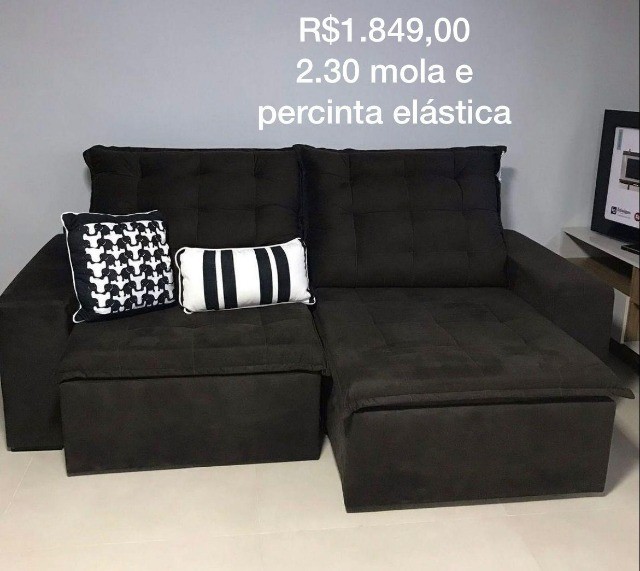 sofá mola e percinta elástica 2.30 - Hobbies e coleções - Jardim Novo  Mundo, Goiânia 1147419522 | OLX