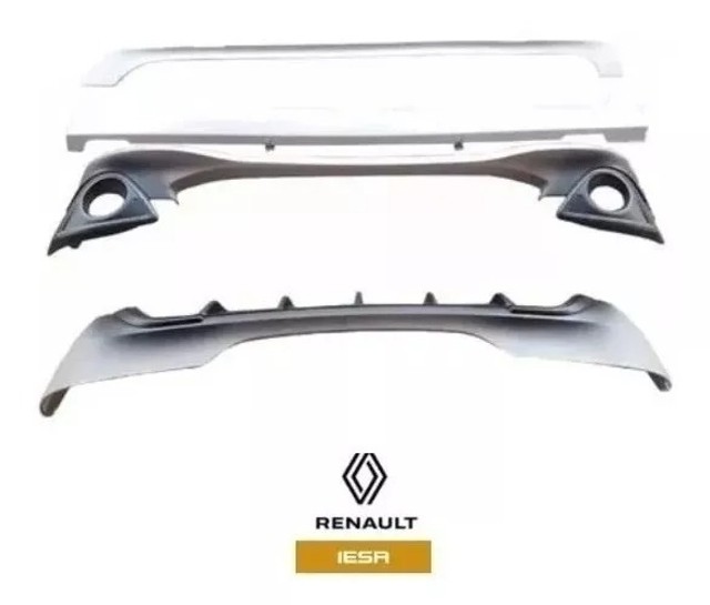 Kit Spoiler Para Renault Clio (2014 A 2016)