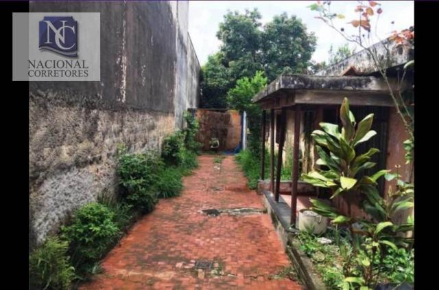 Terreno à venda, 372 m² por r$ 550.000 - nova gerti - são caetano do sul/sp