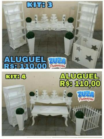 Aluguel de kit de móveis provençais pegue e monte para festas e eventos - Foto 3