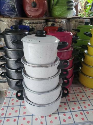 Conjunto de panelas 5 peças - Foto 4