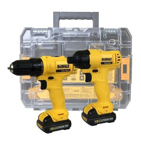 Furadeira Parafusadeira Combo 3/8" 12V Dewalt DCK201C2