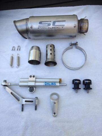 Amortecedor de direção ohlins parcelo cartão - Foto 3