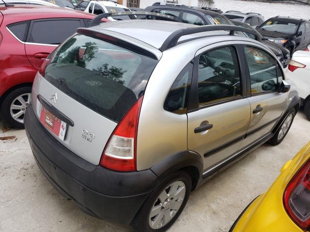 Citroen C3 xtr 2008 prata 1.4 8v flex+gnv+couro+rodas+revisado+novíssimo! - Foto 9