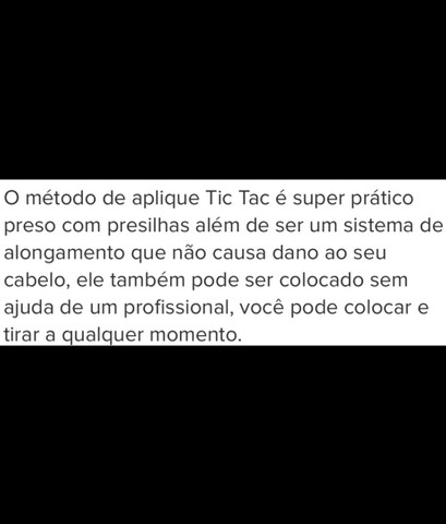 Kit aplique de cabelo tic tac - Foto 3