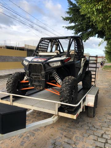 Utv rzr 1000+carroça - Foto 8