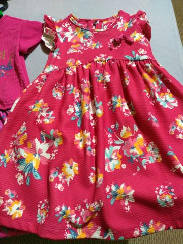 4 vestido de 3a4anos todos da Renner novos