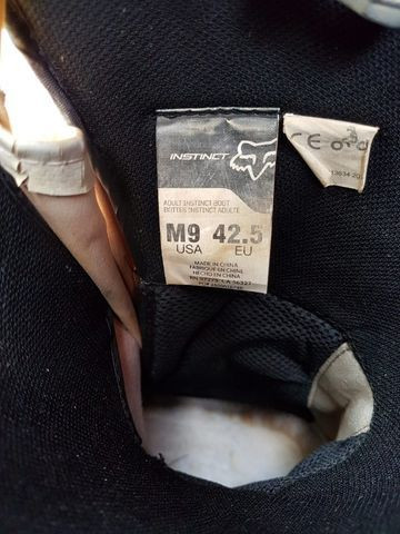Bota Fox Instinct Trilha Motocross Nº 40 Brasil R$1.100,00 - Foto 3