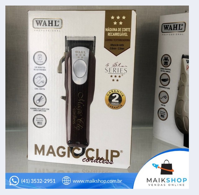 Máquina de corte Magic Clip Cordless profissional 