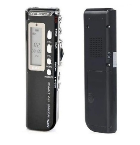 Mini Gravador De Áudio Voz Digital 8gb Escuta Telefônica - Foto 4