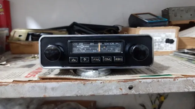 Rádio original pro Fusca Brasília Variant kombi GOL VOYAGE