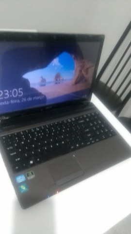 Confira :Notebook Gamer Acer 5750  i5 com Hd 640Gb e 6Gb ram ,aceito propostas de preço - Foto 3