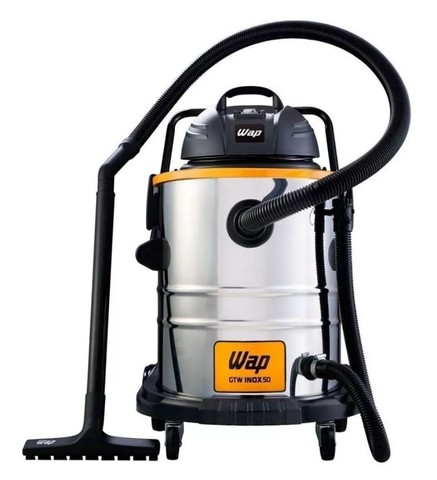 Aspirador profissional inox  50 litros Wap 