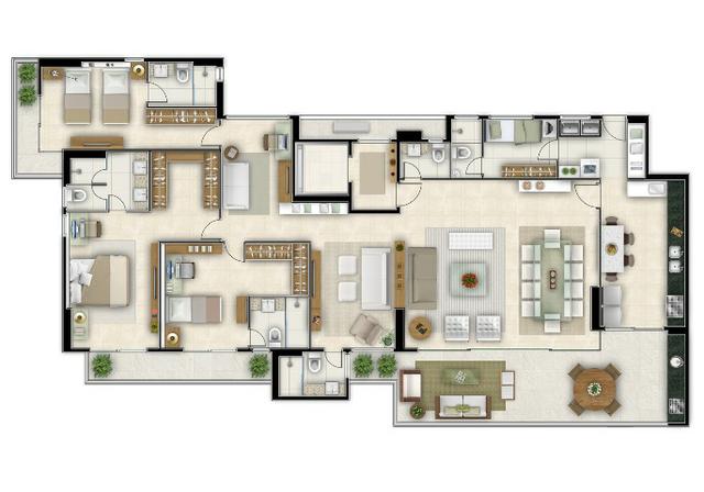 Campobelo Condominio 220m - Cocó - 4 suites - 4 vagas - oportunidade pagamento facilitado - Foto 5