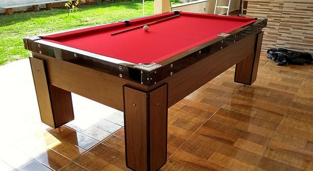 Mesa de Bilhar | Sinuca | Pebolim | Carteado | Jantar | Comercial - Mod. DJ57 56
