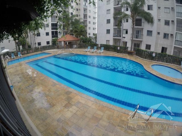 GM - 3 Quartos condomínio Club ilha de Vitoria Vista Para Piscina Sol da Manhã - ES