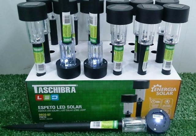 Espeto Led solar DECO 07 6500K Taschibra - Foto 3