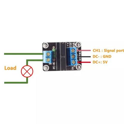 COD-AM25 Módulo Rele - 1 Canal - Estado Sólido - Ssr - 5v Arduino - Automação - Robotica - Foto 5