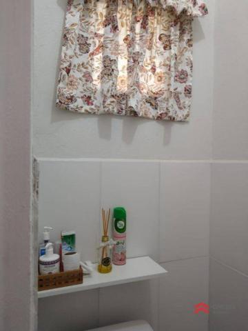 Casa com 02 dormitórios para alugar, 110 m² - chácara santa mônica - vargem grande paulist - Foto 13