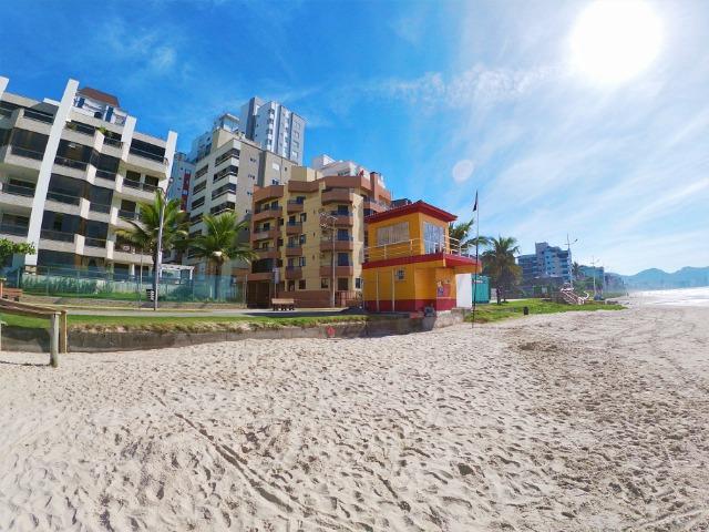 Frente ao mar, linda vista. 2 quartos, suíte, ar, wifi, churrasqueira, gar. KK 303 - Foto 19