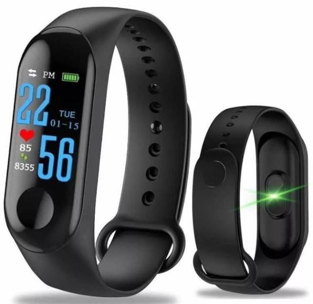 Pulseira Inteligente Monitor Cardíaco Relógio pressão etc